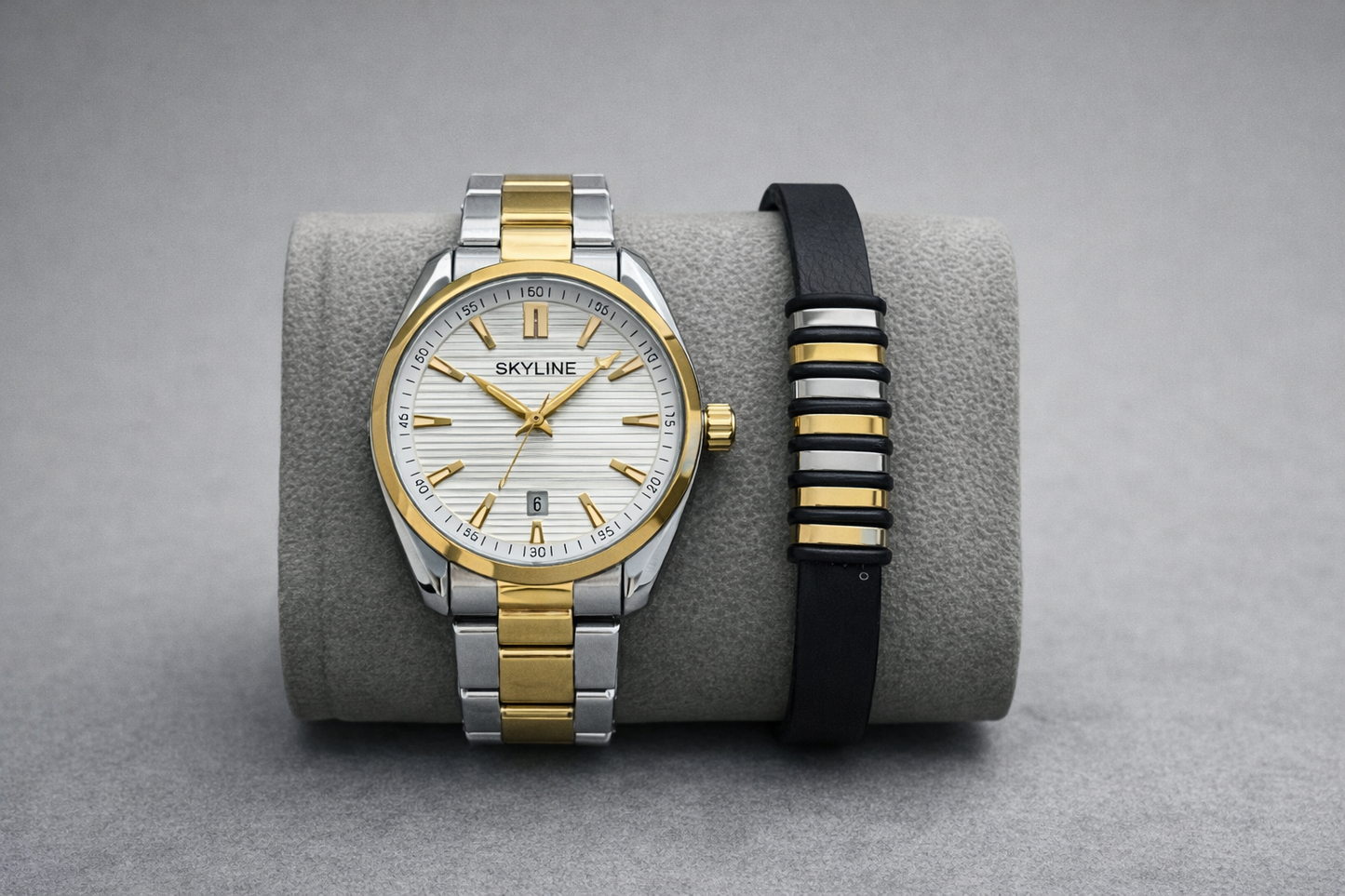 Reloj Premium Skyline para Hombre + Pulsera de Regalo