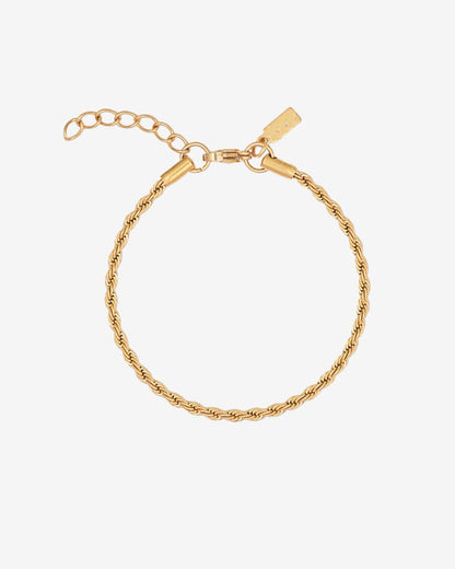 ROPE GOLD BRACELET