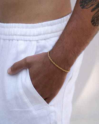 ROPE GOLD BRACELET